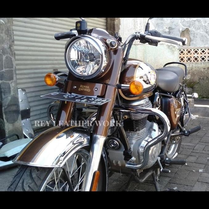 engine guard new royal enfield 350 chrome