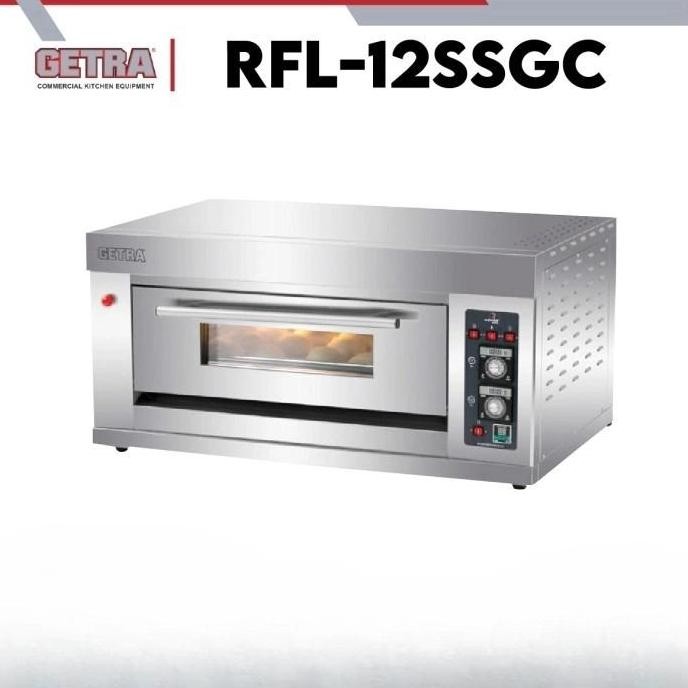] Oven Gas GETRA RFL 12 SSGC Oven 1 Deck 2 Tray RFL12SSGC
