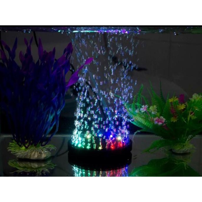 BATU AERATOR LED BULAT LAMPU AIR STONE GELEMBUNG IKAN OKSIGEN
