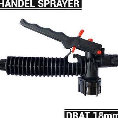 Stop Kran - Handle Tangan Sambungan Ke Stik Semprotan Pertanian 18Mm Ke 18Mm Selang