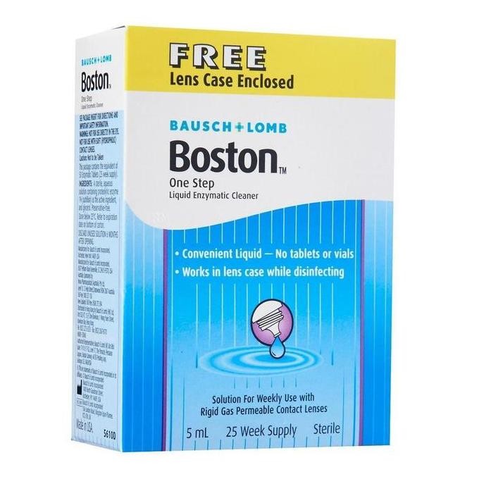 

Bausch & Lomb Boston One Step Liquid Enzymatic Cleaner 5ml