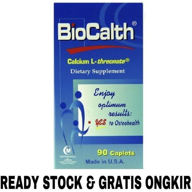 

Biocalth Calcium L-Threonata Dietary Supplement, 90 caplets