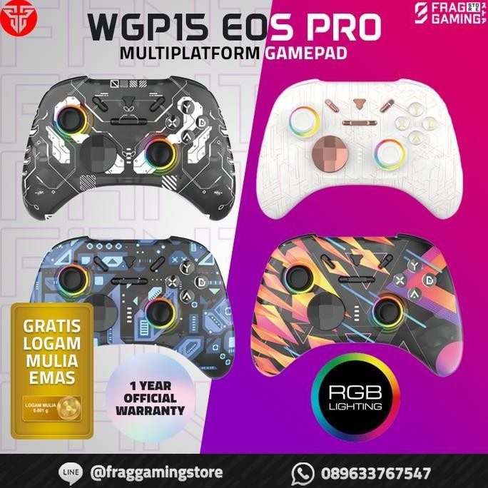 Fantech WGP15 WGP-15 EOS PRO FantechWGP15 Wireless Gamepad Joystick HARGA SPESIAL