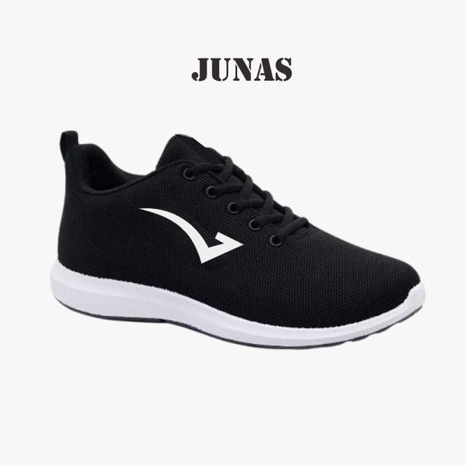SEPATU ANAK SEKOLAH SD SMP SMA LAKI LAKI PEREMPUAN PEREKAT HITAM POLOS HITAM PUTIH SNEAKERS PRIA WAN