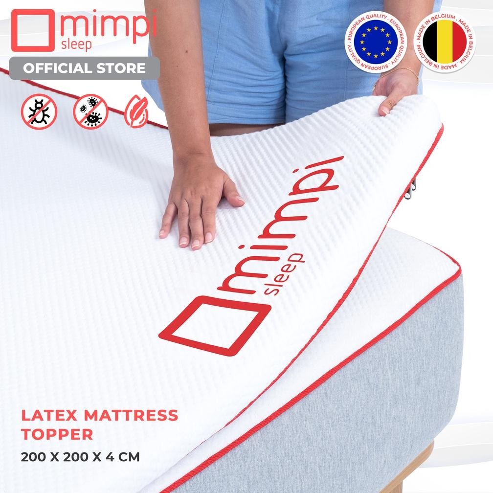 Mattress Topper Latex 200x200 4cm Garansi 10 Tahun