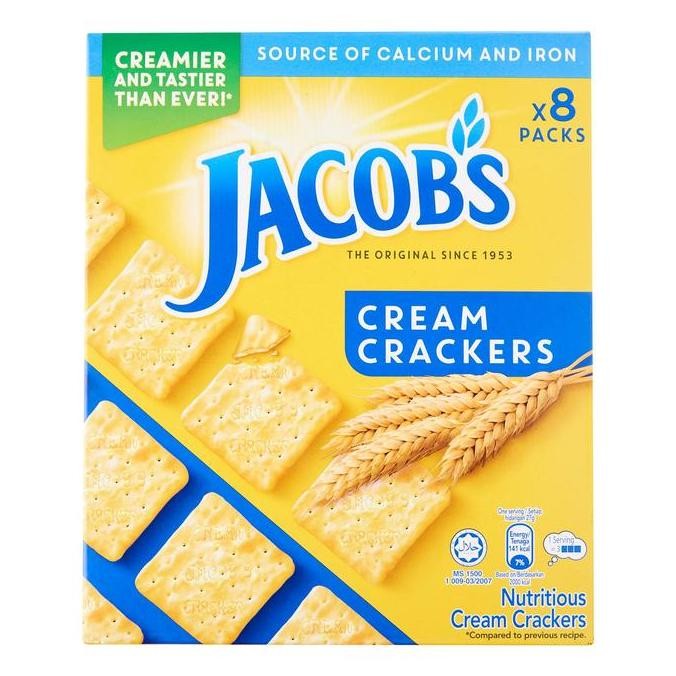 

Jacob's Cream Cracker Biscuits Multipack
