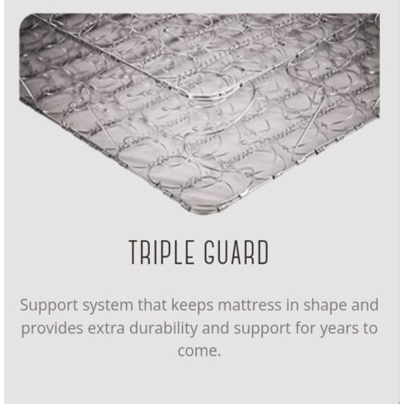 Comforta Kasur Springbed Neo Star Fullset 160 x 200 - Black