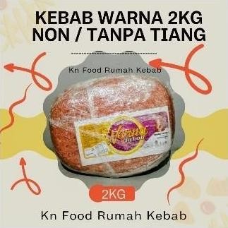 

Daging Kebab Premium Kebab Warna Sapi 2Kg Non Tiang By Gosend