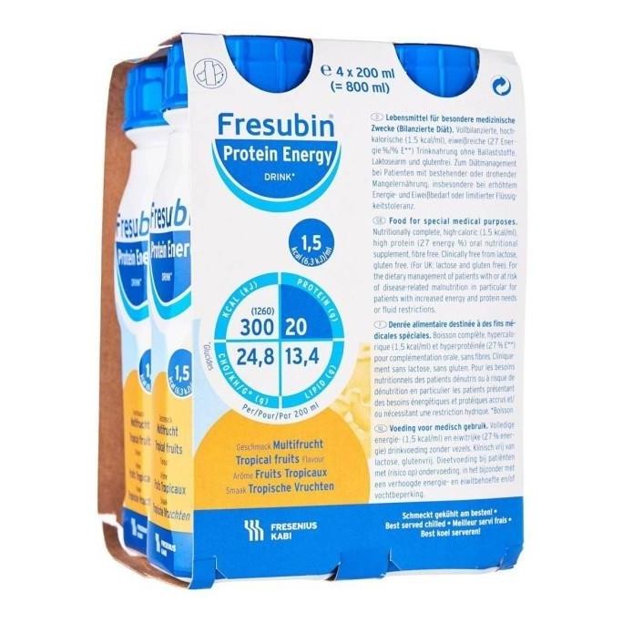 

Fresubin Protein Energy - Tropical Fruits (4-Pack) 4 X 200ML