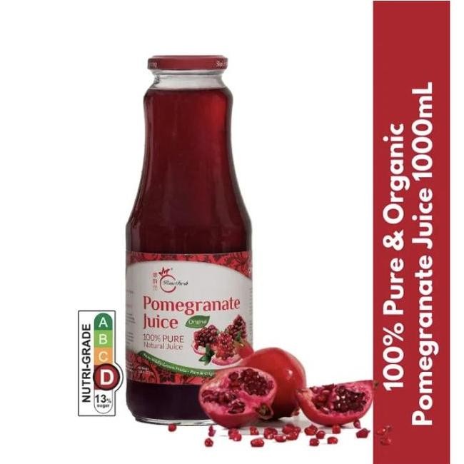 

PomeFresh 100% Pure Organic Pomegranate Juice 1000mL