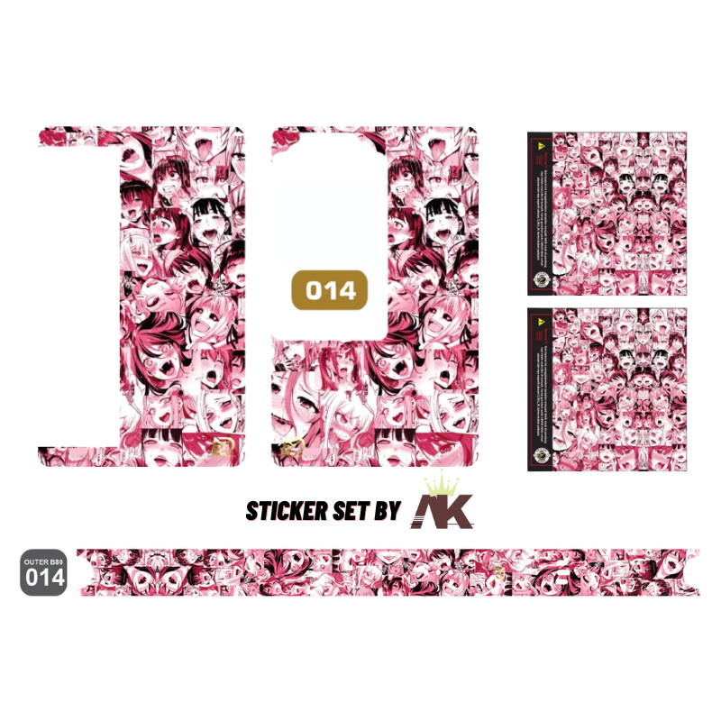 

*Premium Quality* Set Lengkap Laminasi Doff B80 Pres 14 Garskin Custom Stiker Maxdecal Bkn Case COD