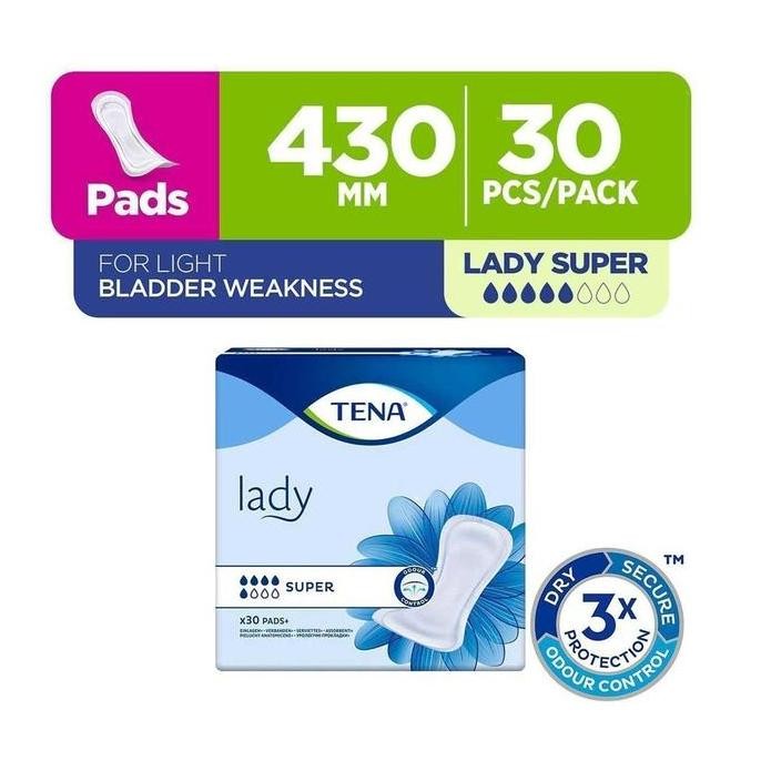 

Tena Lady Super Pad 30pcs