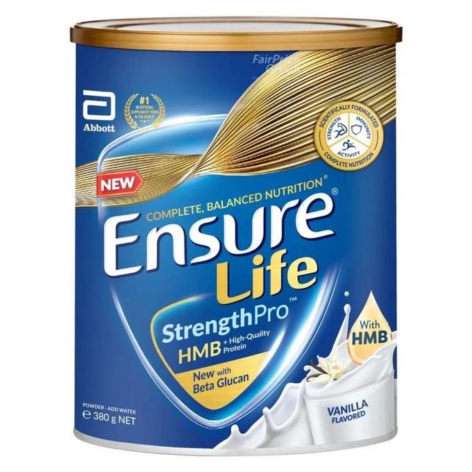 

SUSU Abbott Ensure Life Strength Pro Milk Powder - Vanilla 380g