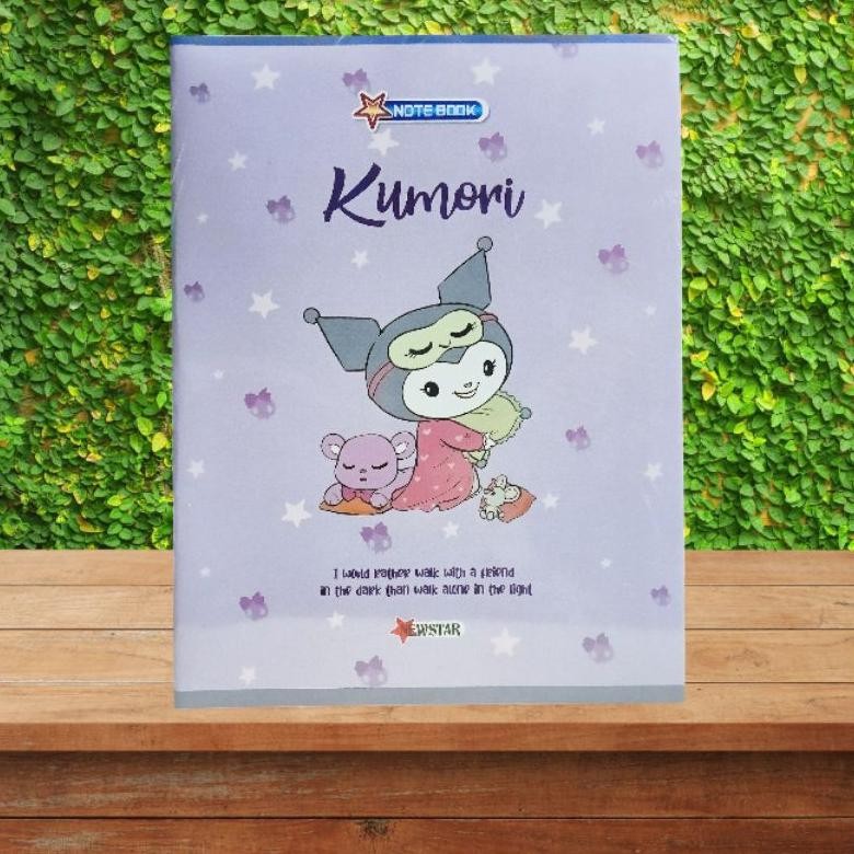 

Buku Tulis Karakter Sanrio Kuromi Dan Cinamorol (10 Buku 58 Lembar)