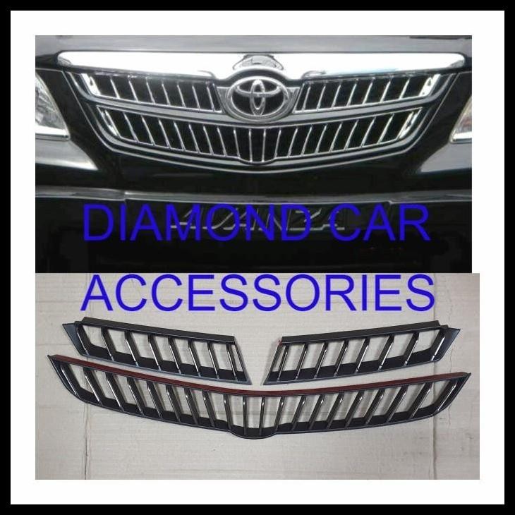 HOT DEAL LIST GRILL DEPAN MODEL CAMRY HITAM AVANZA/XENIA LAMA 2005-2011. DCA 