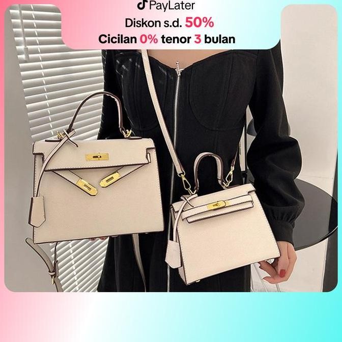 CHIYUM Tas Wanita Terbaru 2025 Vintage Klasik Tas Selempang Mini Wanita Branded Import Tas Bahu Fash