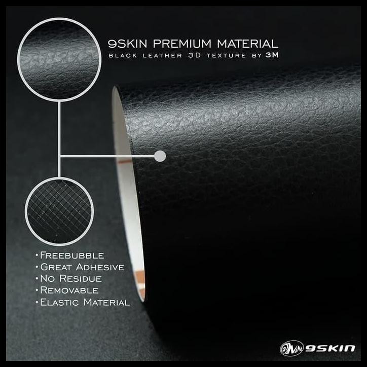 TERMURAH GARSKIN ASUS ZENBOOK FLIP S 3M BLACK LEATHER INSIDE 