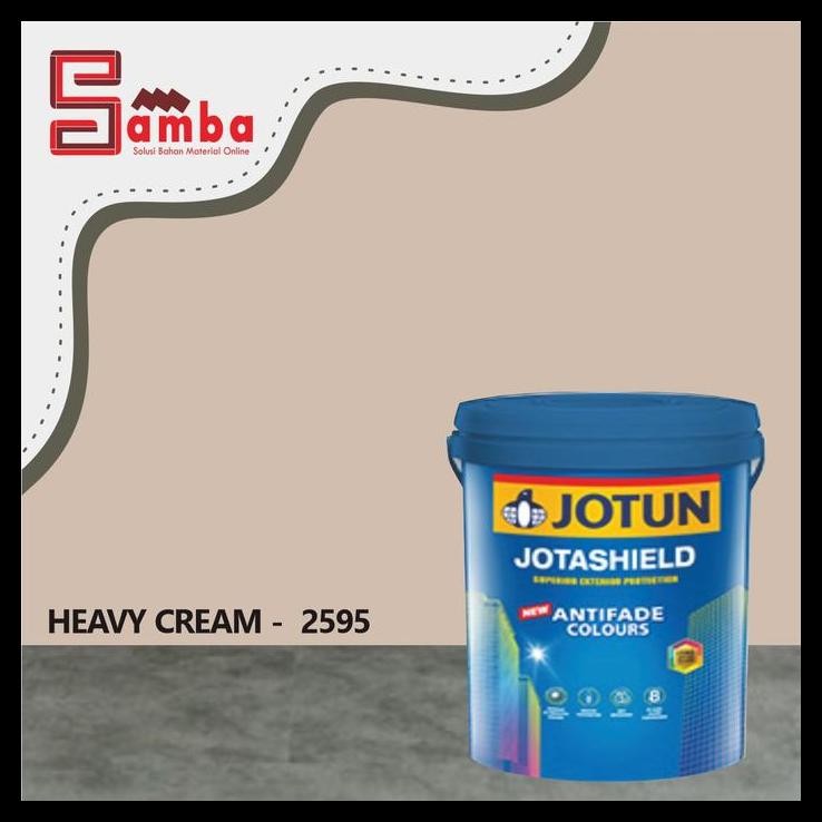 BEST DEAL JOTUN 2595 HEAVY CREAM JOTASHIELD ANTIFADE 2,5 LTR 