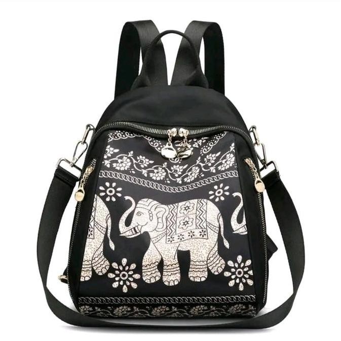 TerbaruTas ransel wanita chibao import 2in1 selempang dan ransel