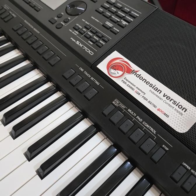 baru Yamaha PSR SX700 Keyboard Second Mulus Like New