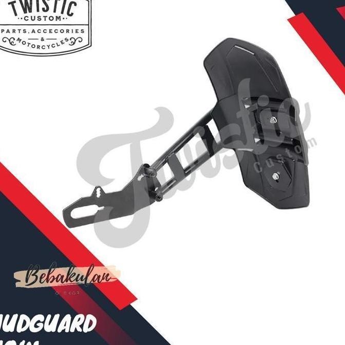 Spakbor Mudguard Moin Belakang Motor Custom Universal Terjangkau murah