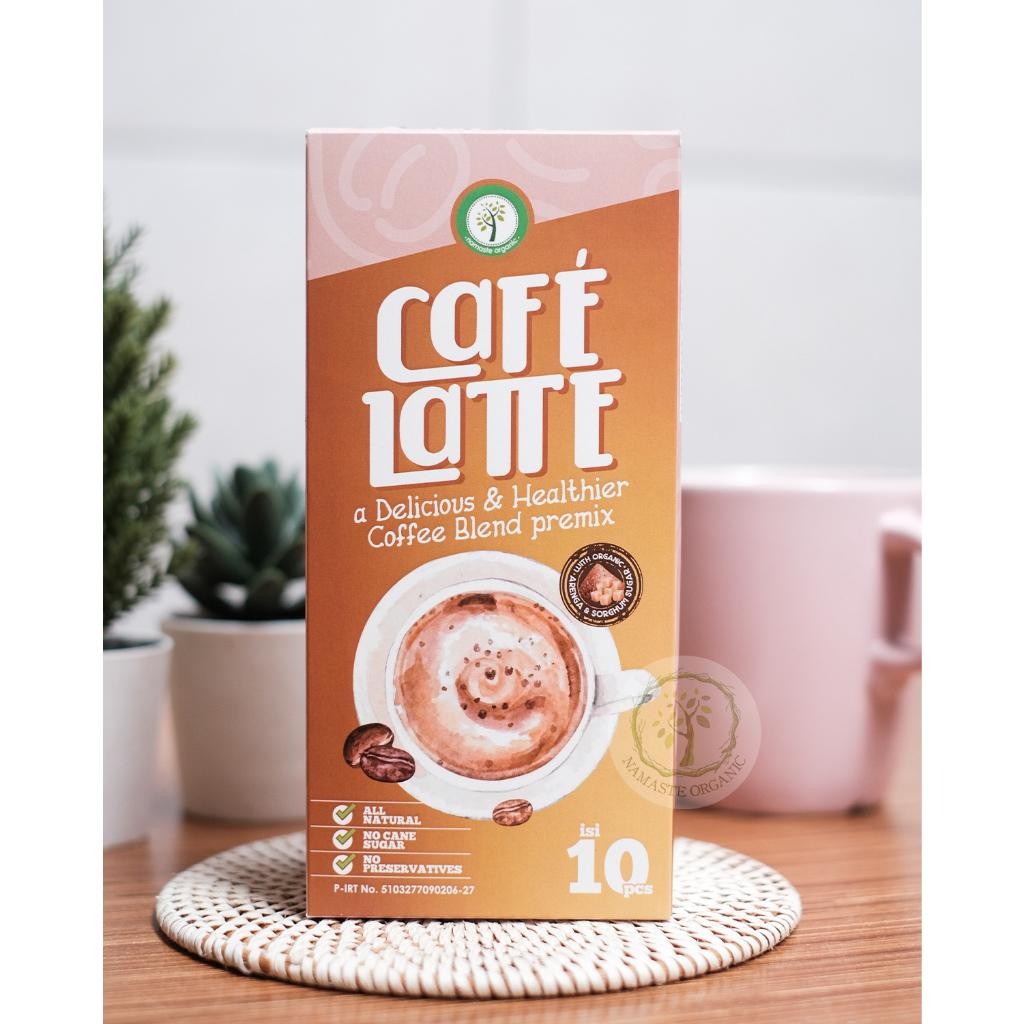 

FM CAFE LATTE BOX - Coffee Blend Premix Isi 10 Sachet