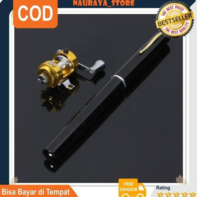 TERBARU - Pancing Pena 150 Cm Murah Jumbo Lengkap Pen Fishing Rod Carbon Fly