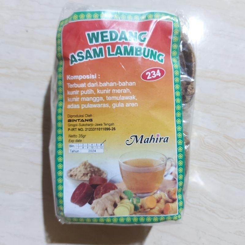 

FM Wedang Asam Lambung Isi 10 PC BINTANG