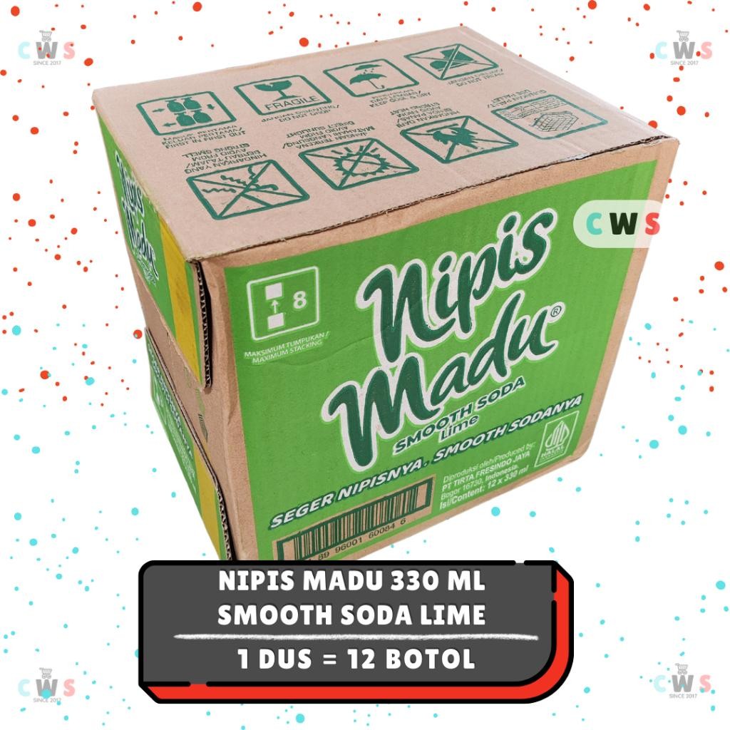

FM NIPIS MADU Lime Soda Minuman Berkarbonasi Kemasan 330 ml Botol - 1 Dus / 12 Pcs