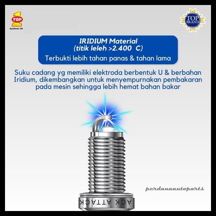 BEST DEAL DURATION BUSI ULTRA IRIDIUM HONDA VARIO 110/125/150 FI ESP LED 