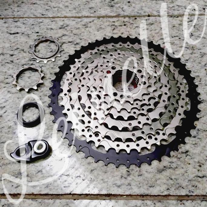 Sprocket Sunshine-SZ 9 speed 11-50T bonus goatlink (hanger extender)
