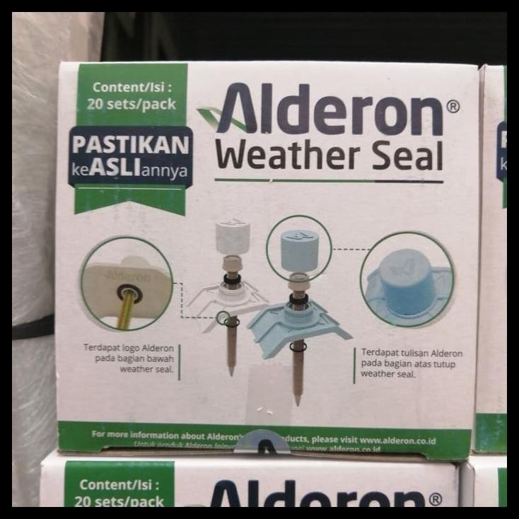 HOT DEAL ALDERON SKRUP ROOFING ORIGINAL / ALDERON WEATHER SEAL 