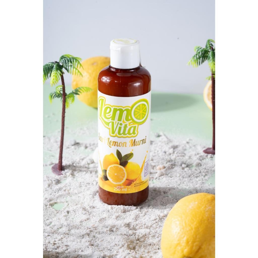 

FM BPOM Fresh Sari Lemon Lemovita Jus Halal Murah 250ml
