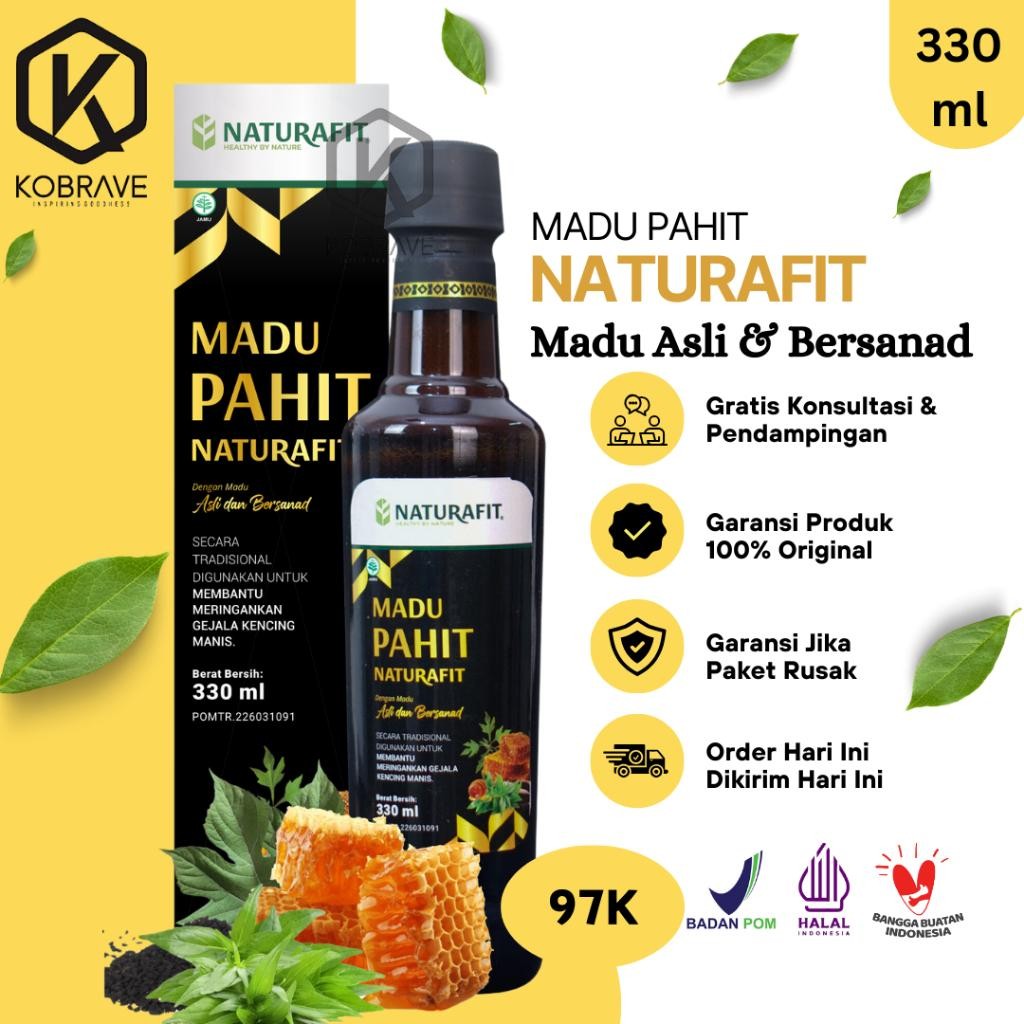 

FM Madu Hitam Pahit Naturafit 100% Madu Asli Dan Bersanad Mengobati Diabetes Gula Darah Tinggi