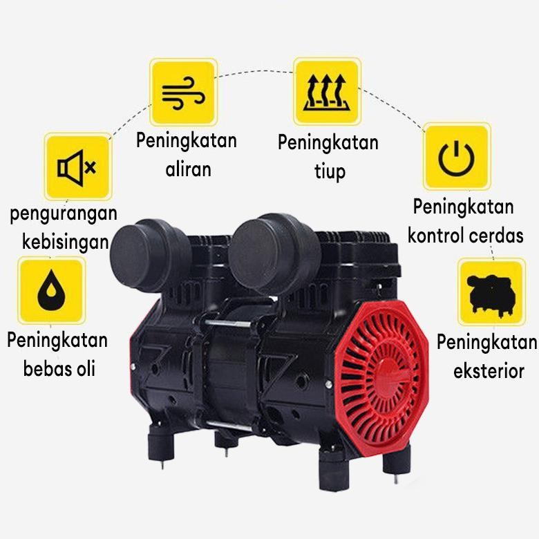 REALM AIR COMPRESSOR KEPALA KOMPRESOR ANGIN  MESIN KEPALA KOMPRESOR ANGIN LISTRIK DIRECT COMPRESSO