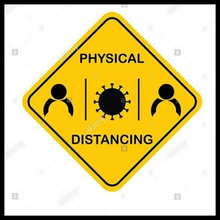 

BEST DEAL STIKER SIGN BOARD SOCIAL DISTANCE JAGA JARAK !!!
