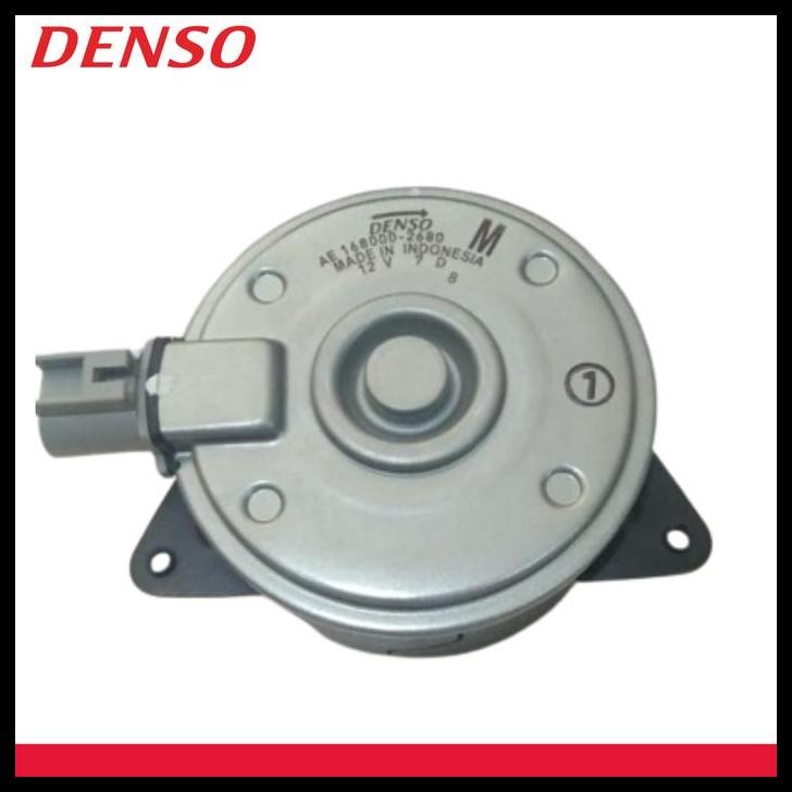 DISKON MOTOR FAN RADIATOR NEW VIOS ORI DENSO 168000-2680 