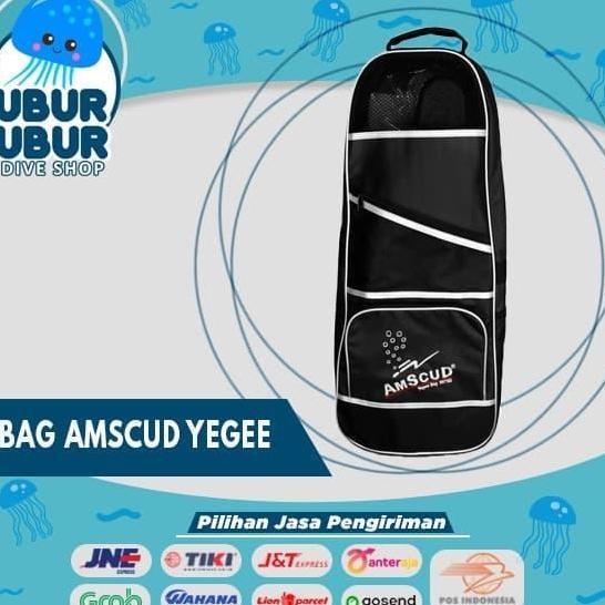Bag Snorkeling Amscud Yegee - Tas Alat Selam/ Tas Fin/Kaki Katak