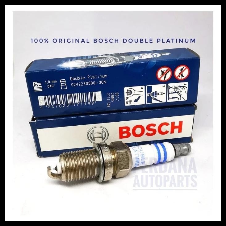 DISKON BOSCH DOUBLE PLATINUM BUSI HYUNDAI TRAJET V6 2.7L ASLI ORIGINAL 