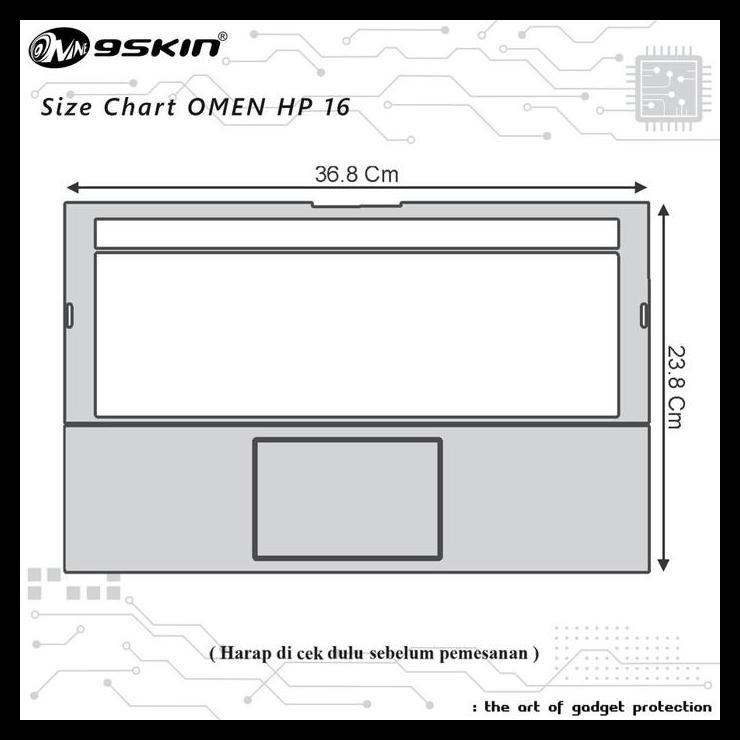 TERMURAH SKIN PROTECTOR HP OMEN 16 3M WOOD 