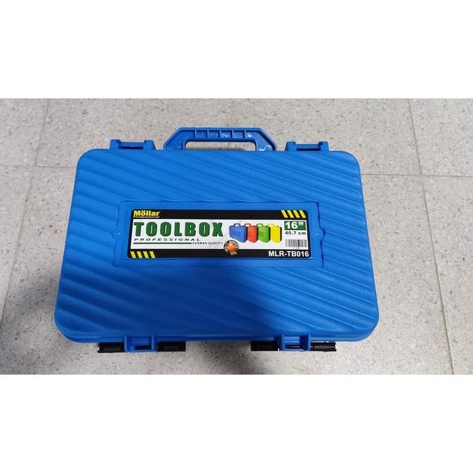 Mollar 16" Tool Box Model Koper Untuk Mesin Bor Cordless Dan Gerinda Mlr-Tb016