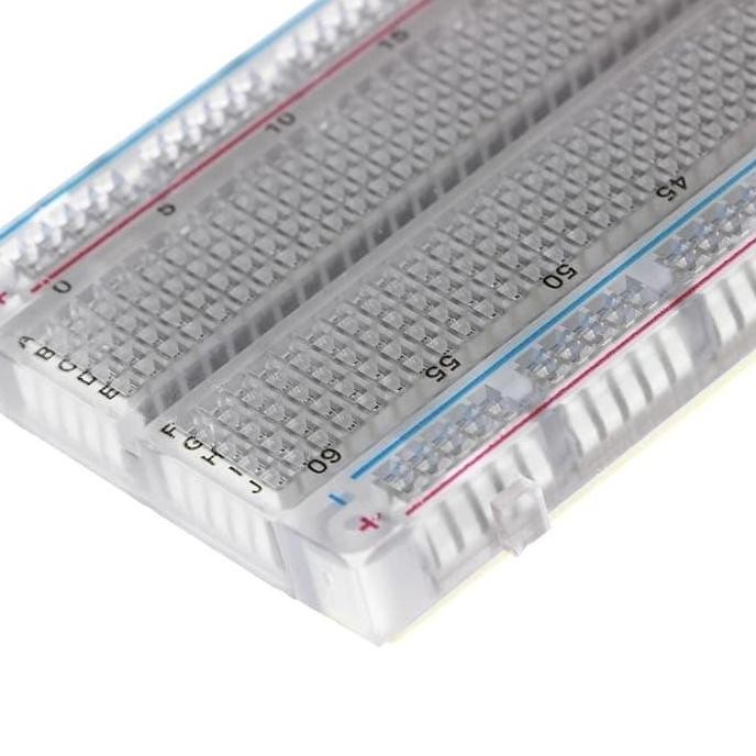 Breadboard 830 Point Transparant Project Board Protoboard Bread Bening