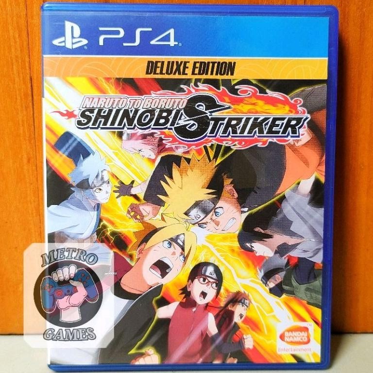 NEW Ps4 Naruto to Boruto Shinobi Striker Kaset Naruto Boruto Shinobi Strikers Playstation PS 4 5 CD 