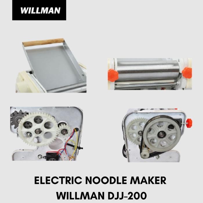 Willman Djj 200 Mesin Penggiling / Gilingan Mie / Giling Molen Kulit Pastel Original Dan Terpercaya