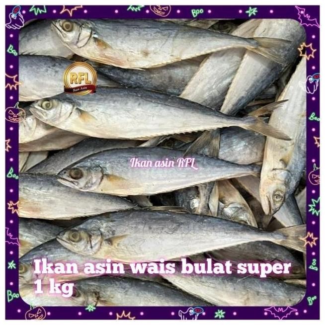 

Produk Terlaris!! Ikan Asin Talang Bulat / Ikan Wais Super 1000 Gram