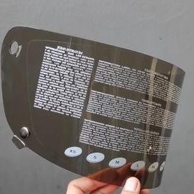 Visor Helm Zeus Zs816E Zs 816E 816 Original Premium