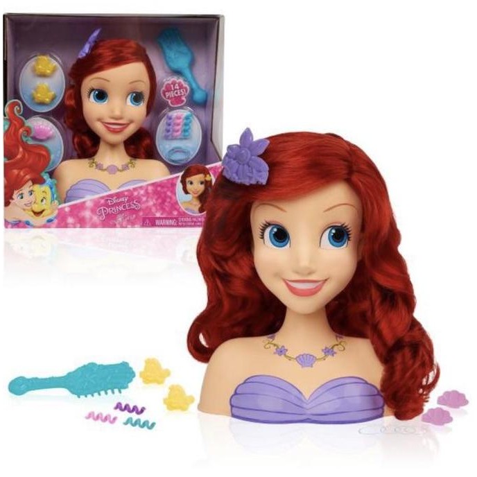 

Disney Princess Ariel Styling Head / Mainan Perhiasan Anak