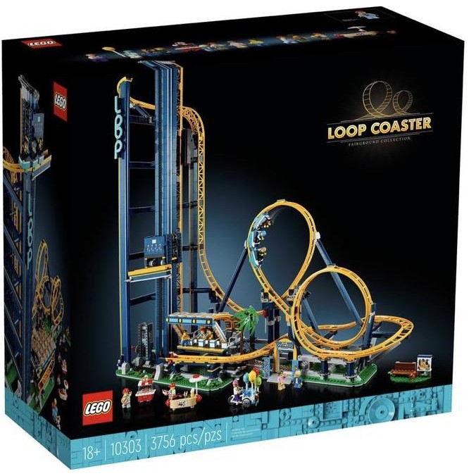 

LEGO 10303 Creator Expert Icons Fairground Collection Loop Coaster