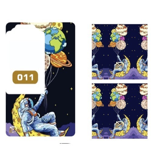 

*2Piece* Namikami Kertas B80 Label Stiker Anime 11 Garskin Stiker Casing Custom Bebas Dan Bayar Ditempat