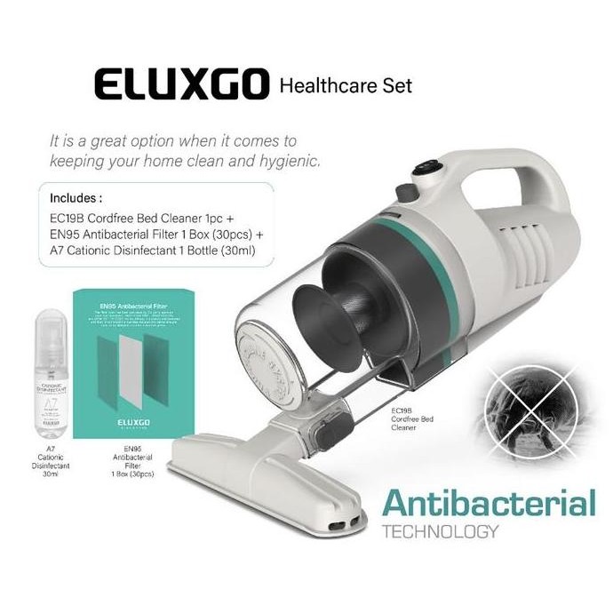 

ELUXGO EC19B Cordless Bed Vacuum Cleaner
